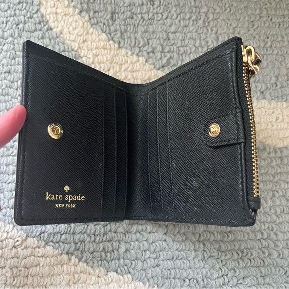 Kate Spade bifold wallet black - Picture 3 of 8